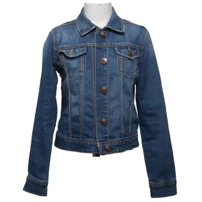 Veste en jean (Bleu) de Zara Kids Coton, Élasthane, Polyester