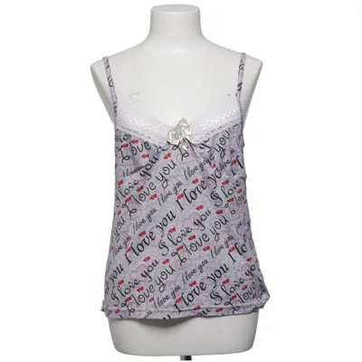 Pyjamaoberteil (Grau, Mehrfarbig) von Joanna