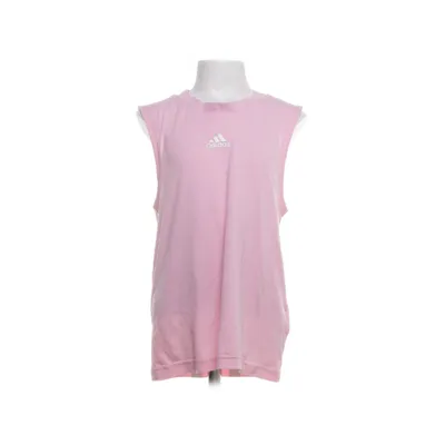 Sport tanktop (Roze, Wit) van Adidas Polyester, Katoen