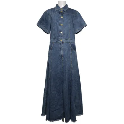 Jeansklänning (Blå) från Coster Copenhagen Bomull, Polyester