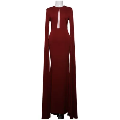 Abendkleid (Rot) von Miss Ord Baumwolle, Polyester