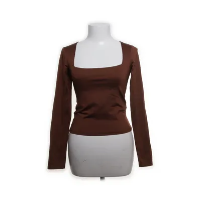 Top (Bruin) van Stradivarius Elastaan, Polyamide