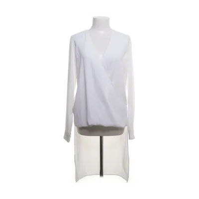 Slå-om bluse (Hvid) fra Noisy May Polyester