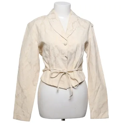 Blazer (Beige) from Xoxo Cotton, Polyester