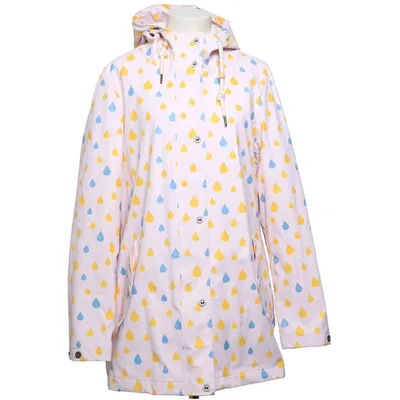 Manteau imperméable (Blanc, Multicolore) de Schmuddelwedda Coton, Polyester, Polyuréthane