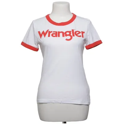T-shirt (Vit, Röd) från Wrangler Bomull
