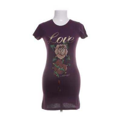 Dress (Purple) from Ed Hardy by Christian Audigier Cotton