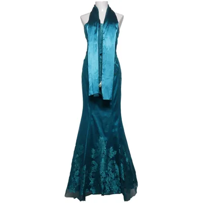 Aftonklänning (Turkos) från Juju & Christine Polyester