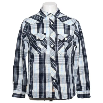 Flannel shirt (Blue, White, Black) from Tokyo Laundry Cotton, Polyester, Viscose