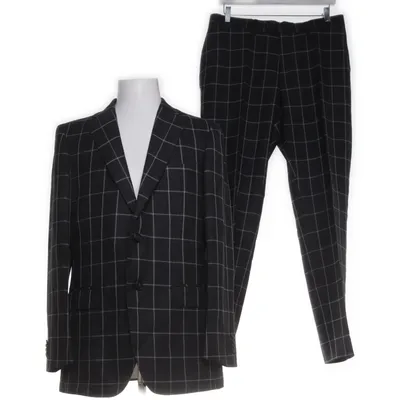 Pak (Grijs) van Suitsupply Cupro, Linnen, Polyester, Zijde, Wol, Viscose