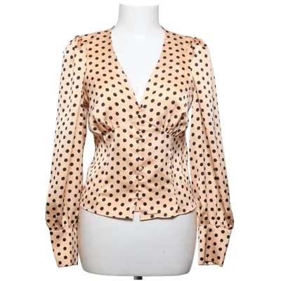 Blouse (Beige, Zwart) van Glamorous Polyester