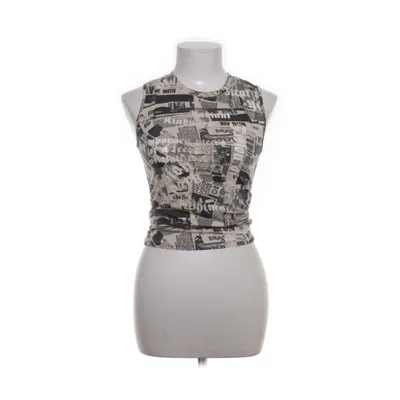 Topp (Svart, Beige, Flerfärgad) från Bershka Elastan, Polyester, Viskos