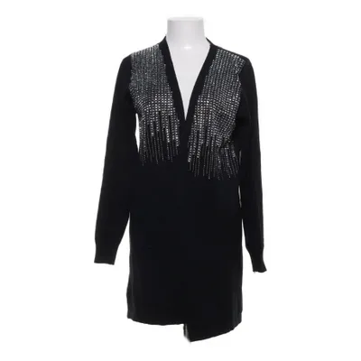Cardigan (Zwart, Zilver) van Qed London Polyamide, Polyester, Viscose