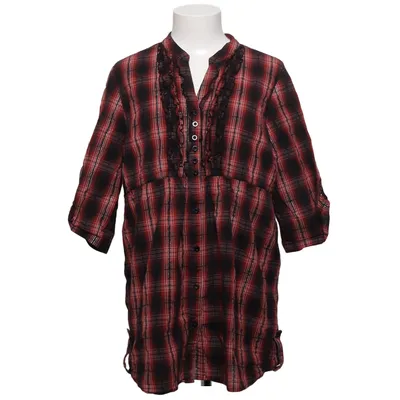 Jurk (Rood, Zwart) van Generous by Lindex Katoen, Elastaan