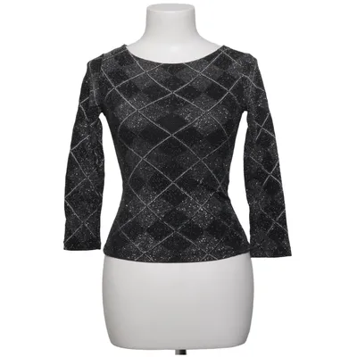 Topp (Svart, Silverfärgad) från Rave Elastan, Polyester
