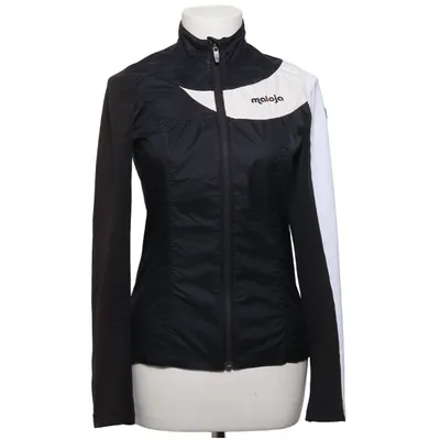 Sports jacket (Black, White) from Maloja Polyamide, Polyester