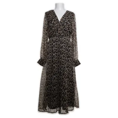Maxi jurk (Zwart, Bruin) van VILA Polyester