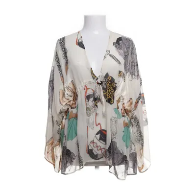 Blouse (White, Multicolored) from Tsumori Chisato Silk
