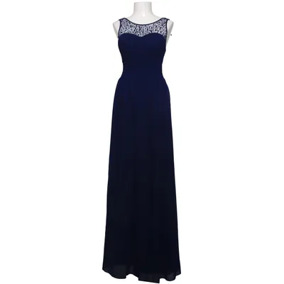 Avondjurk (Blauw) van Little Mistress Elastaan, Polyester