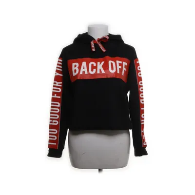 Capuchon sweater (Zwart, Meerkleurig) van Jennyfer Katoen, Polyester