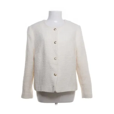 Blazer (Wit) van H&M Modern Classic Acryl, Polyester, Wol, Viscose