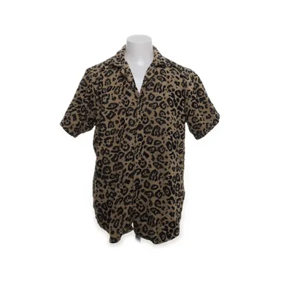 Kortärmad skjorta (Beige, Svart) från Oas Bomull