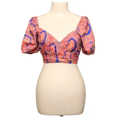 Crop top (Rose, Bleu, Multicolore) de Loavies Élasthane, Polyester