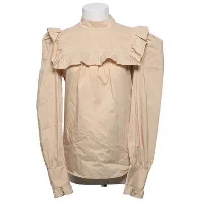 Blouse (Beige) van Custommade Katoen, Polyamide