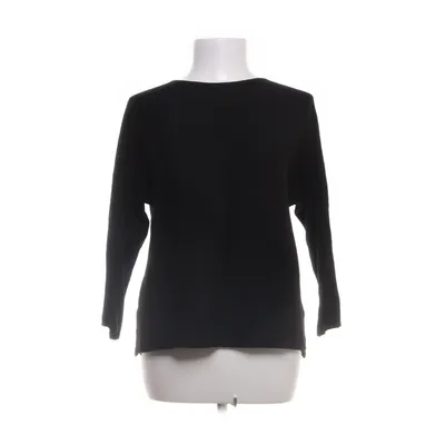 Sweater (Sort) fra H&M Basic Uld, Viscose, Polyester