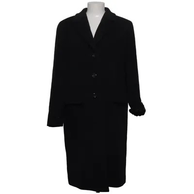 Coat (Black) from Erich Fend Cashmere, Polyamide, Wool