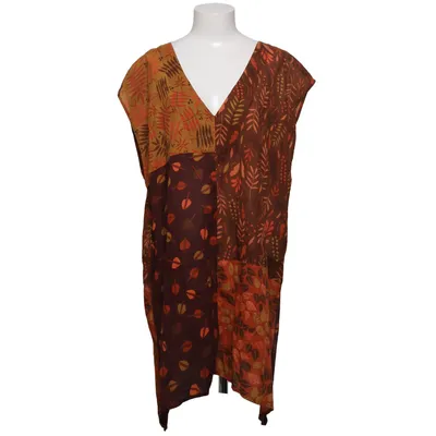 Dress (Brown, Orange, Multicolored) from Gudrun Sjödén Cotton
