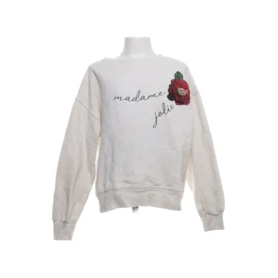 Collegetröja (Vit, Flerfärgad) från Zara Girls Collection