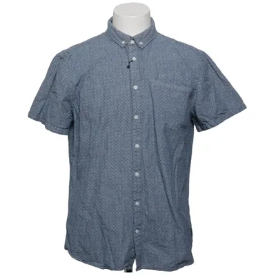 Kurzarmhemd (Blau) von Blend Denim Baumwolle