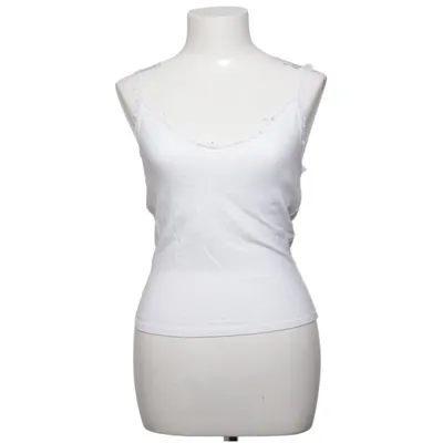 Tank Top (White) from Moda International Cotton, Elastane