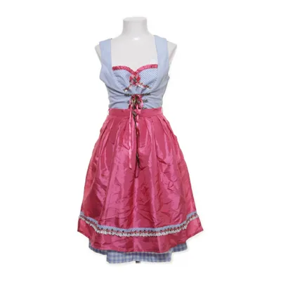 Dirndl (Rosa, Blå, Vit) från AlpenFee Bomull, Polyester