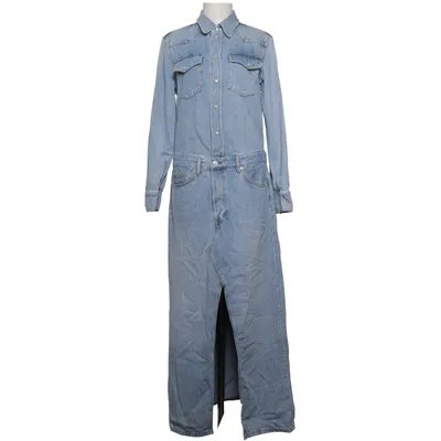 Denim jurk (Blauw) van COS Katoen, Lyocell