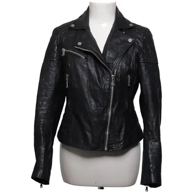 Bikerjacka (Svart) från Barneys Originals Skinn, Polyester