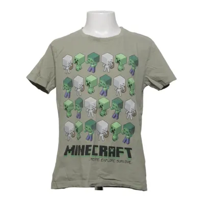 T-shirt (Grøn) fra Mojang Bomuld