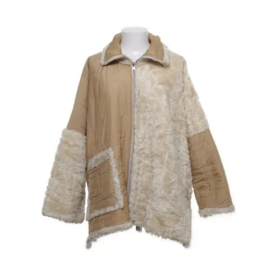 Vinterjacka (Beige, Vit)