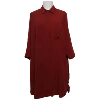 Shirt dress (Red) from Papaya Polyester