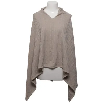Poncho (Beige) Kashmir