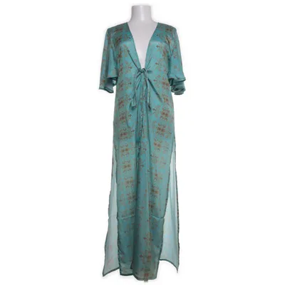 Beach dress (Green, Multicolored) from Luna Llena Polyester, Silk