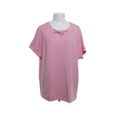 Short sleeve hoodie (Pink) from Monari Elastane, Modal, Polyester