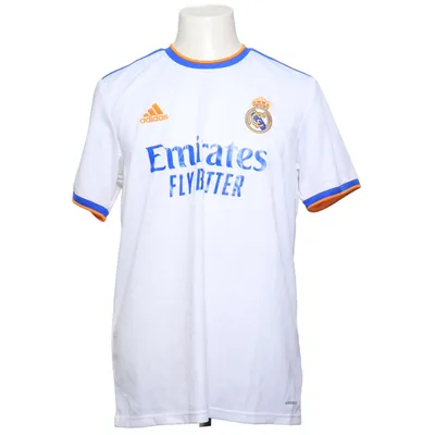 Maillot de football (Blanc, Bleu, Orange) de Adidas Polyester recyclé