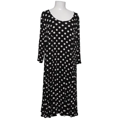 Jurk (Zwart, Wit) van Zay Clothing Elastaan, Viscose