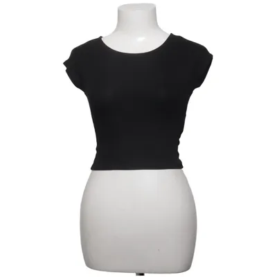 T-shirt (Sort) fra FB Sister Bomuld, Elastan, Modal
