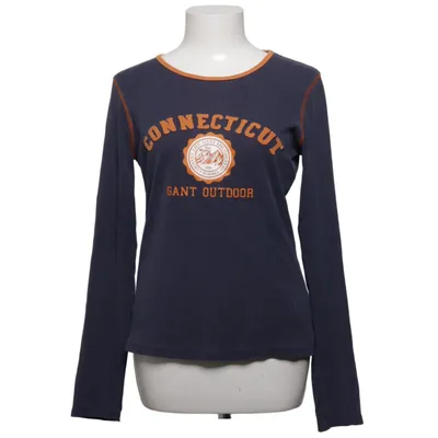 Långärmad t-shirt (Blå, Orange) från GANT Woman Bomull