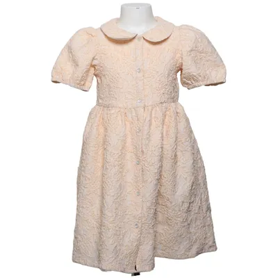 Kjole (Beige) fra Lindex Kids Elastan, Metallfiber, Polyester