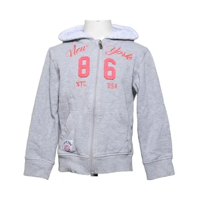 Sweat à capuche (Gris, Rose) de Sweet Heart Coton, Polyester
