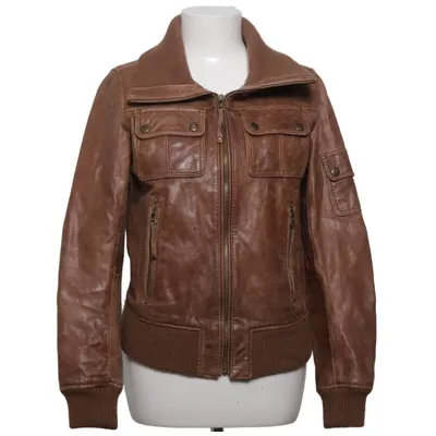 Leather jacket (Brown) from Rock'n Blue Leather, Polyester